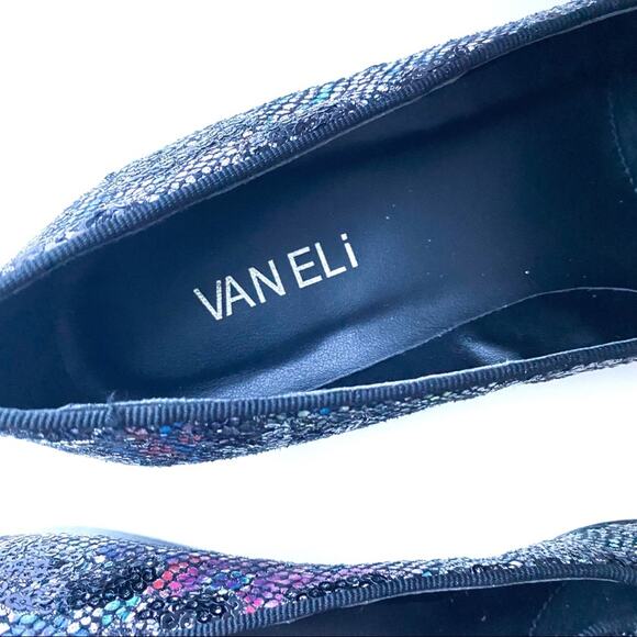 Vaneli Arlen Multi Sequined Flat Slip On Loafers Women’s 7 - Picture 7 of 8